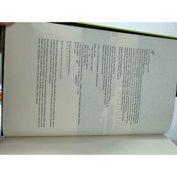 Innocent in Death by J.D. Robb (Nora Roberts) Hardback Book - Picture 6 of 13